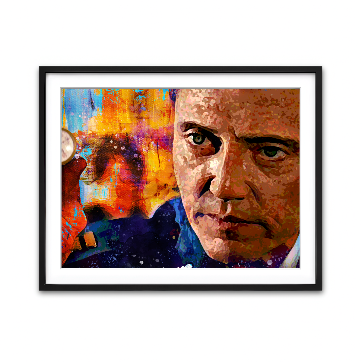 Framed Print 4x3 Black