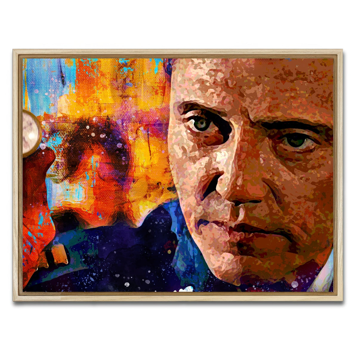 AUTO-MOCKUP WHITE | The Gold Watch | 1 Piece | Natural Framed Canvas | group=4x3