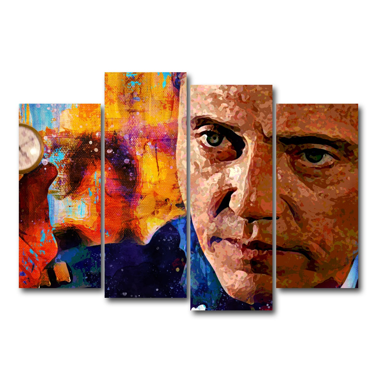 AUTO-MOCKUP WHITE | The Gold Watch | 4 Piece | Gallery Wrap Canvas | group=4_normal