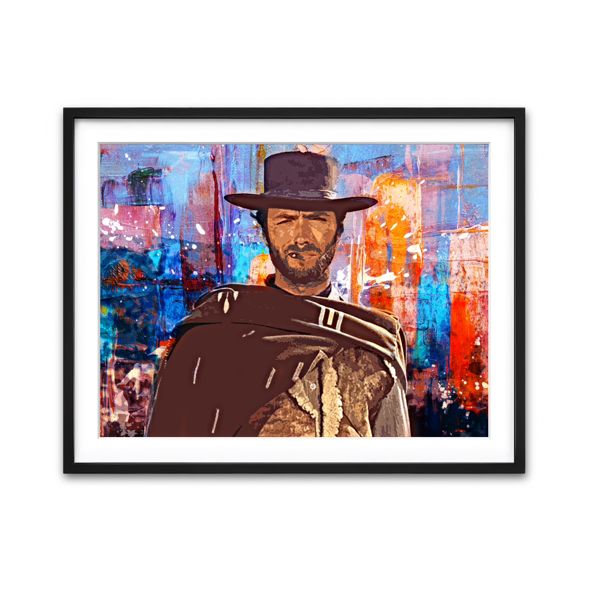 Framed Print 4x3 Black