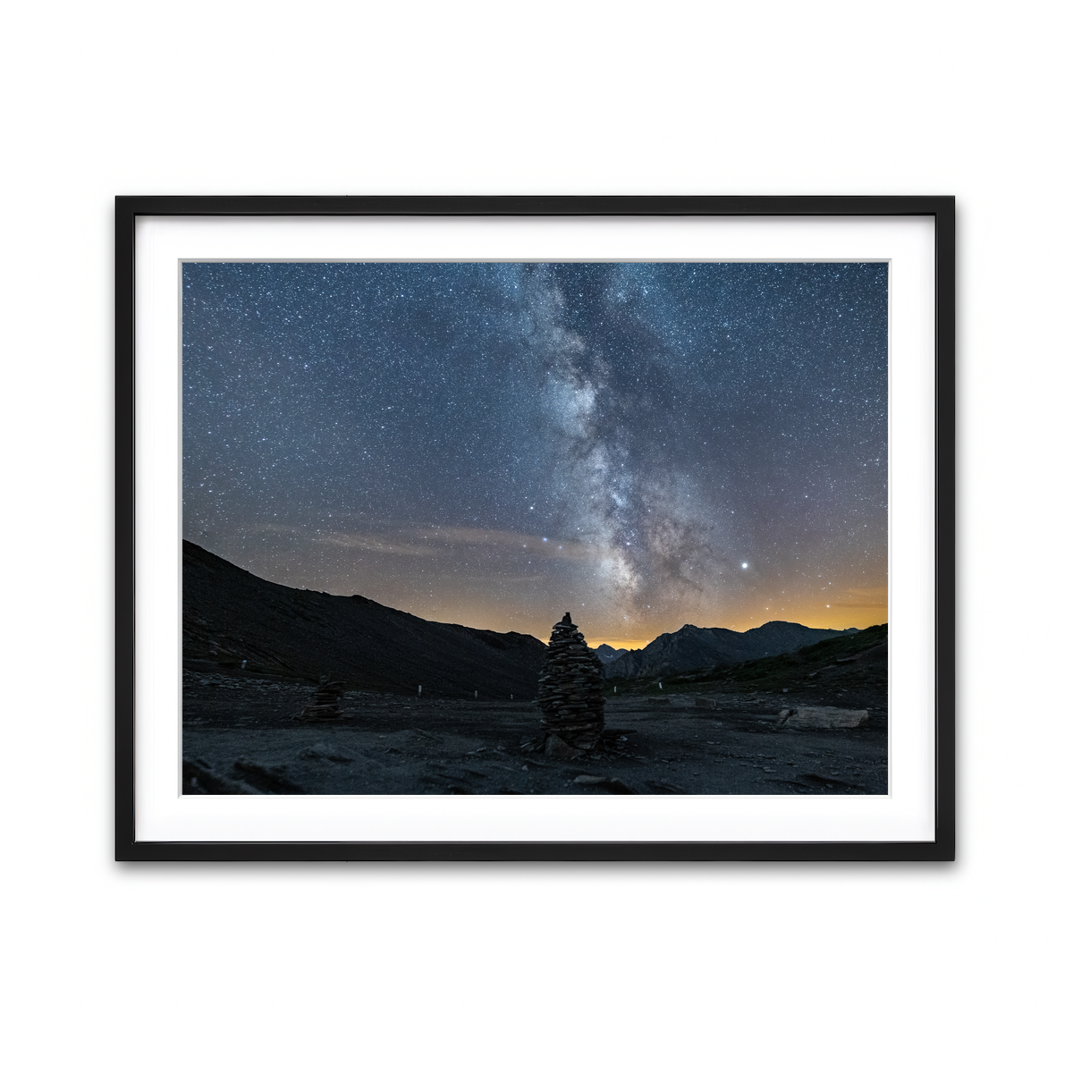 Framed Print 4x3 Black