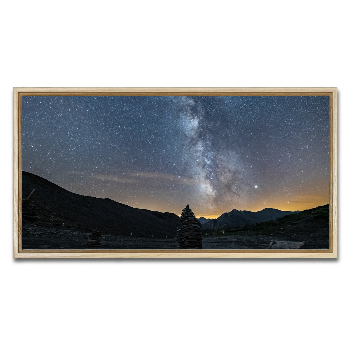 AUTO-MOCKUP WHITE | The Good Way | 1 Piece | Natural Framed Canvas | group=2x1