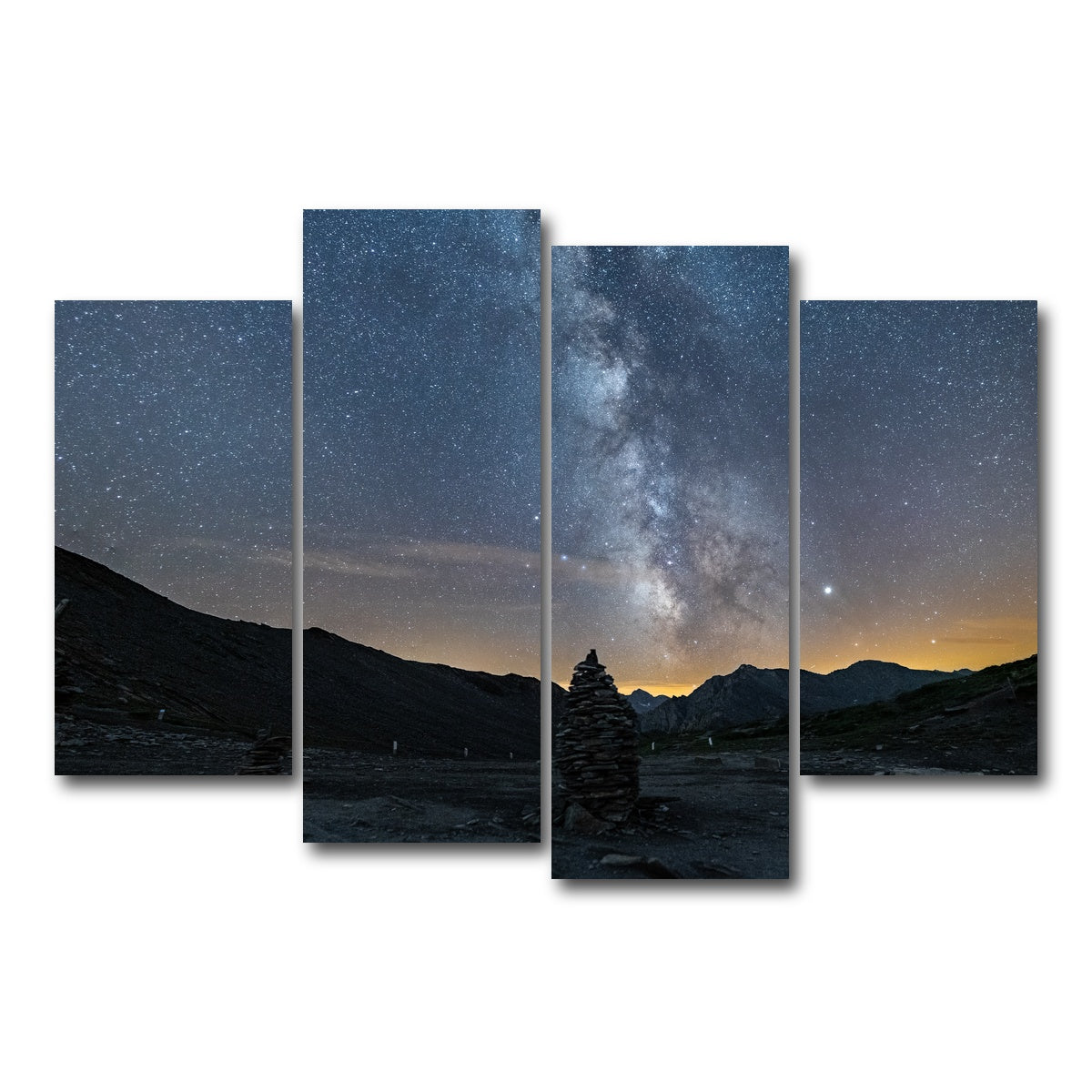 AUTO-MOCKUP WHITE | The Good Way | 4 Piece | Gallery Wrap Canvas | group=4_short