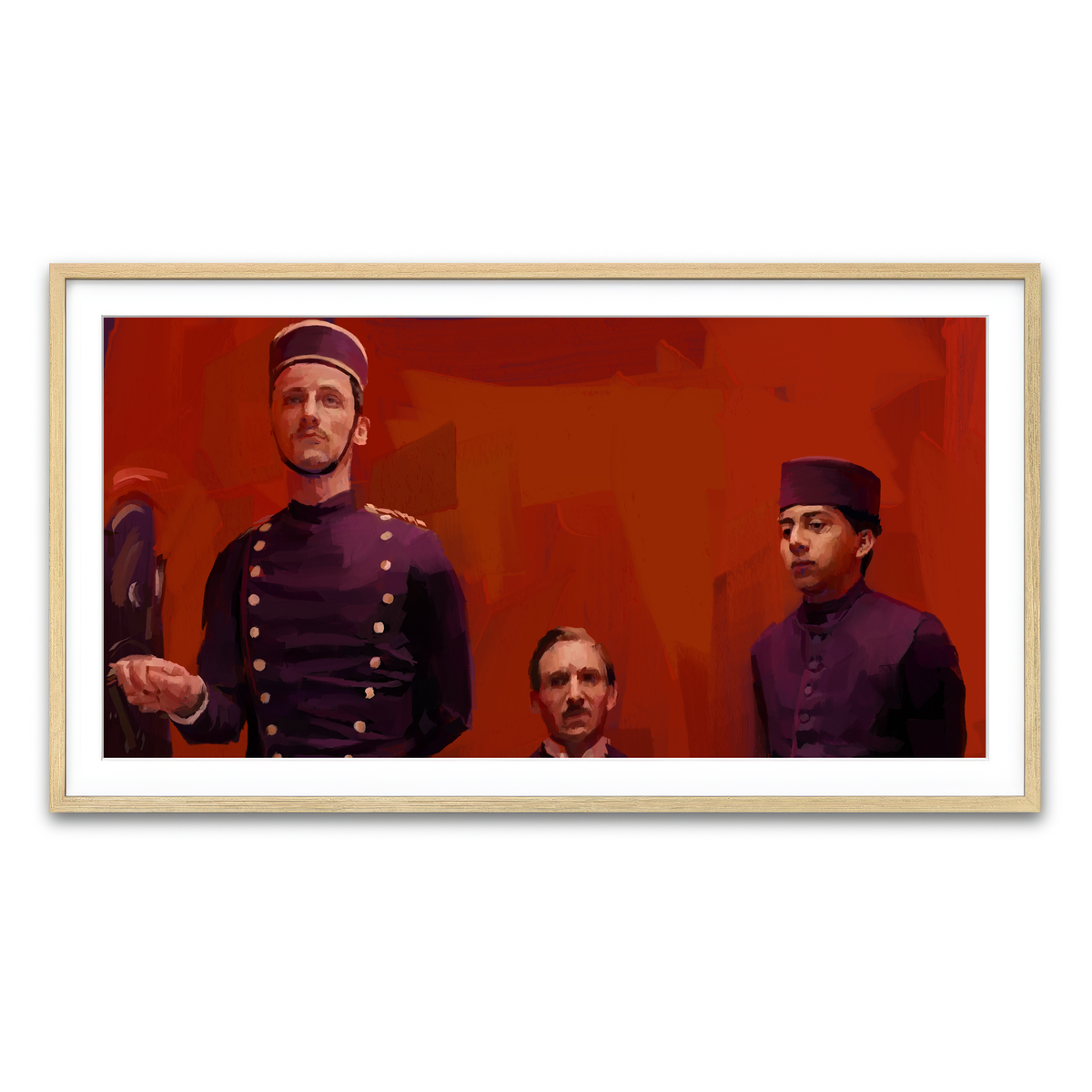 Framed Print 2x1 Natural