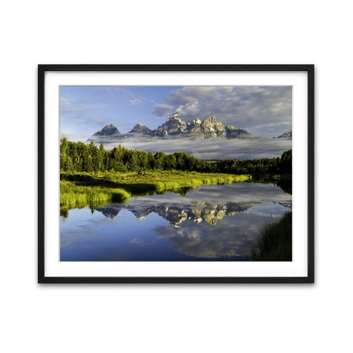 Framed Print 4x3 Black