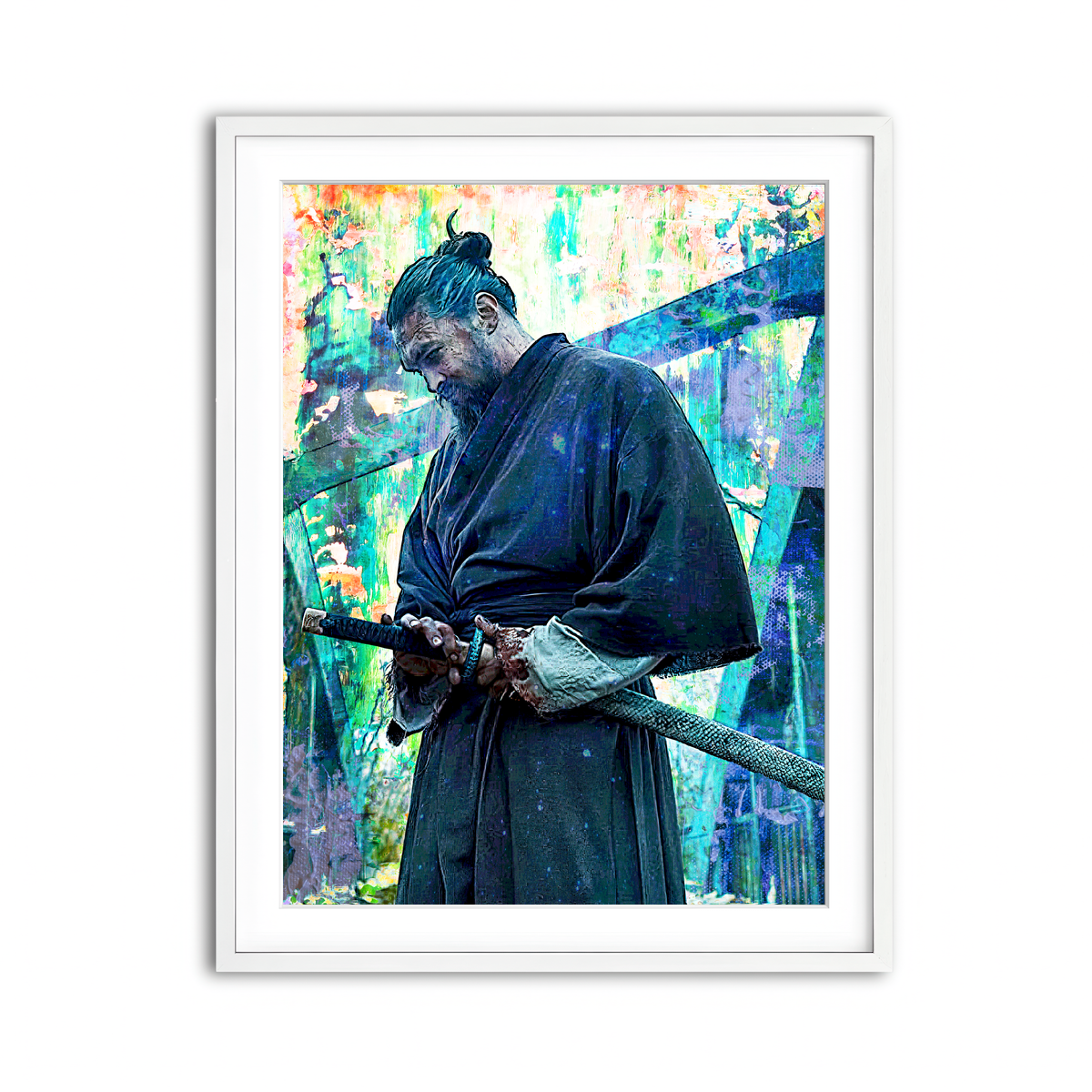 Framed Print 3x4 White