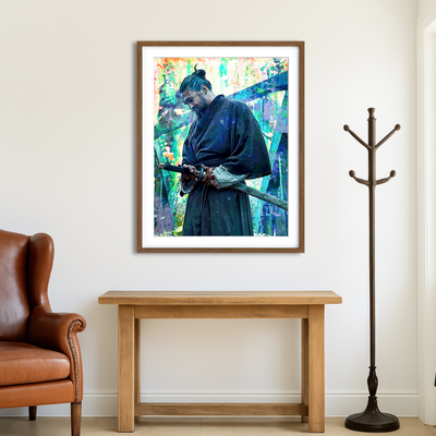 AUTO-MOCKUP ROOM | The Great Baba Voss Wall Art