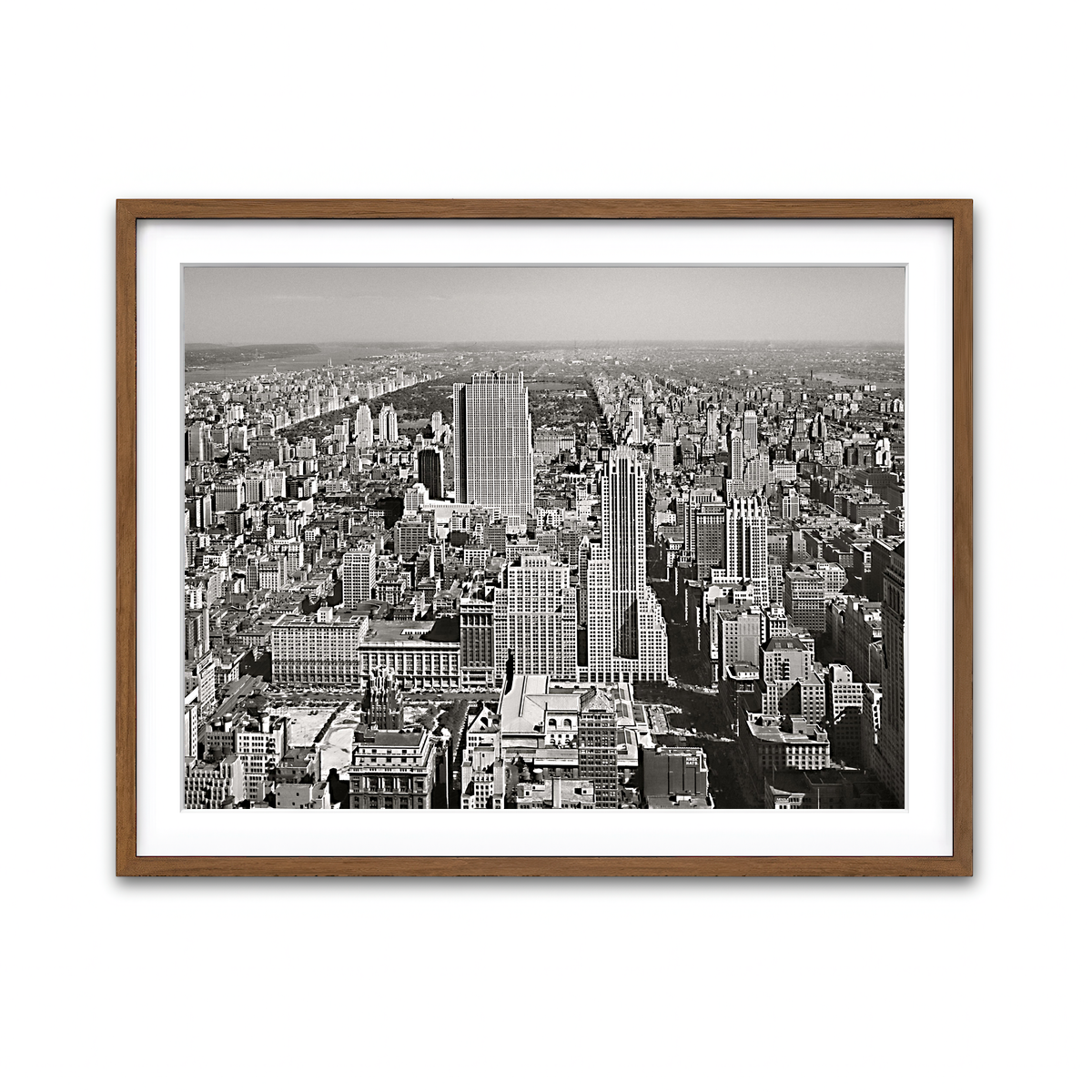 Framed Print 4x3 Walnut