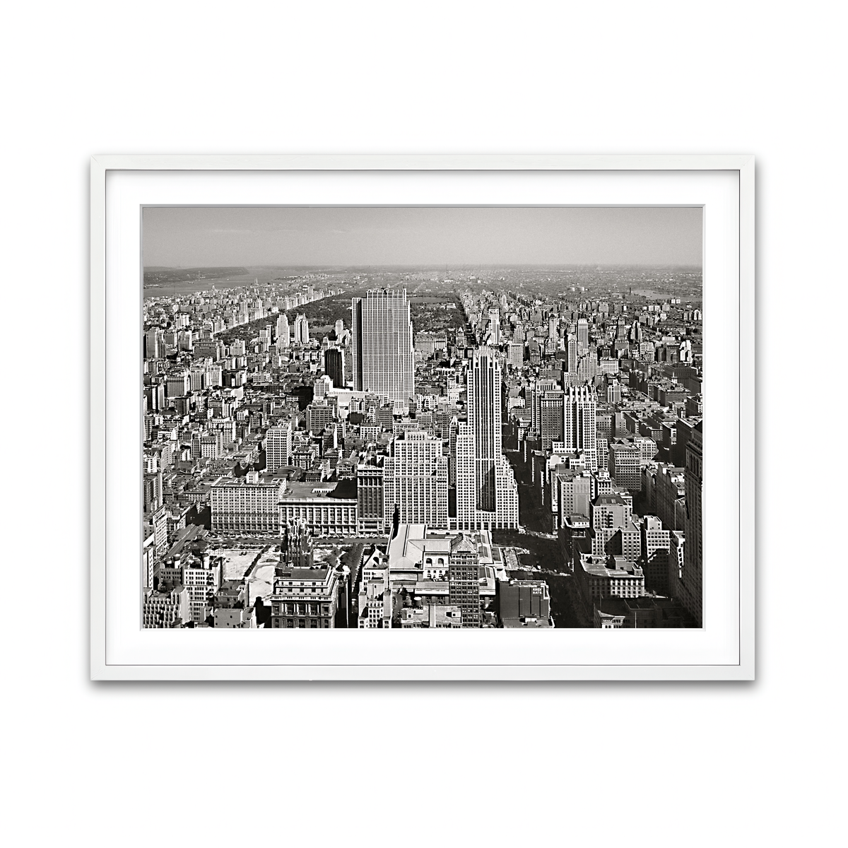 Framed Print 4x3 White