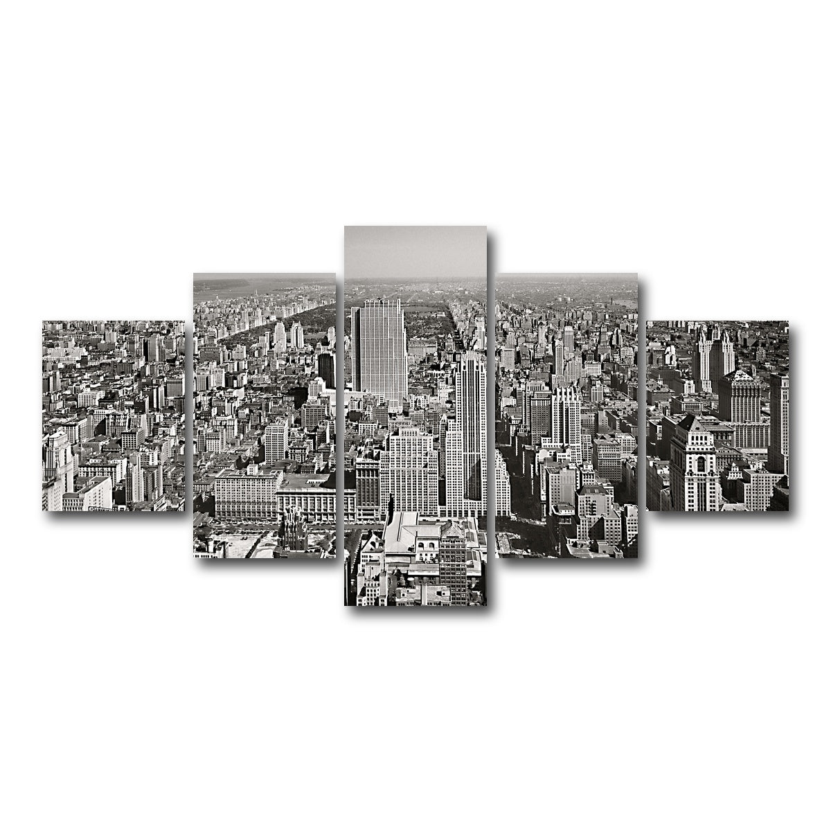 AUTO-MOCKUP WHITE | The Great Depression | 5 Piece | Gallery Wrap Canvas | group=5_short