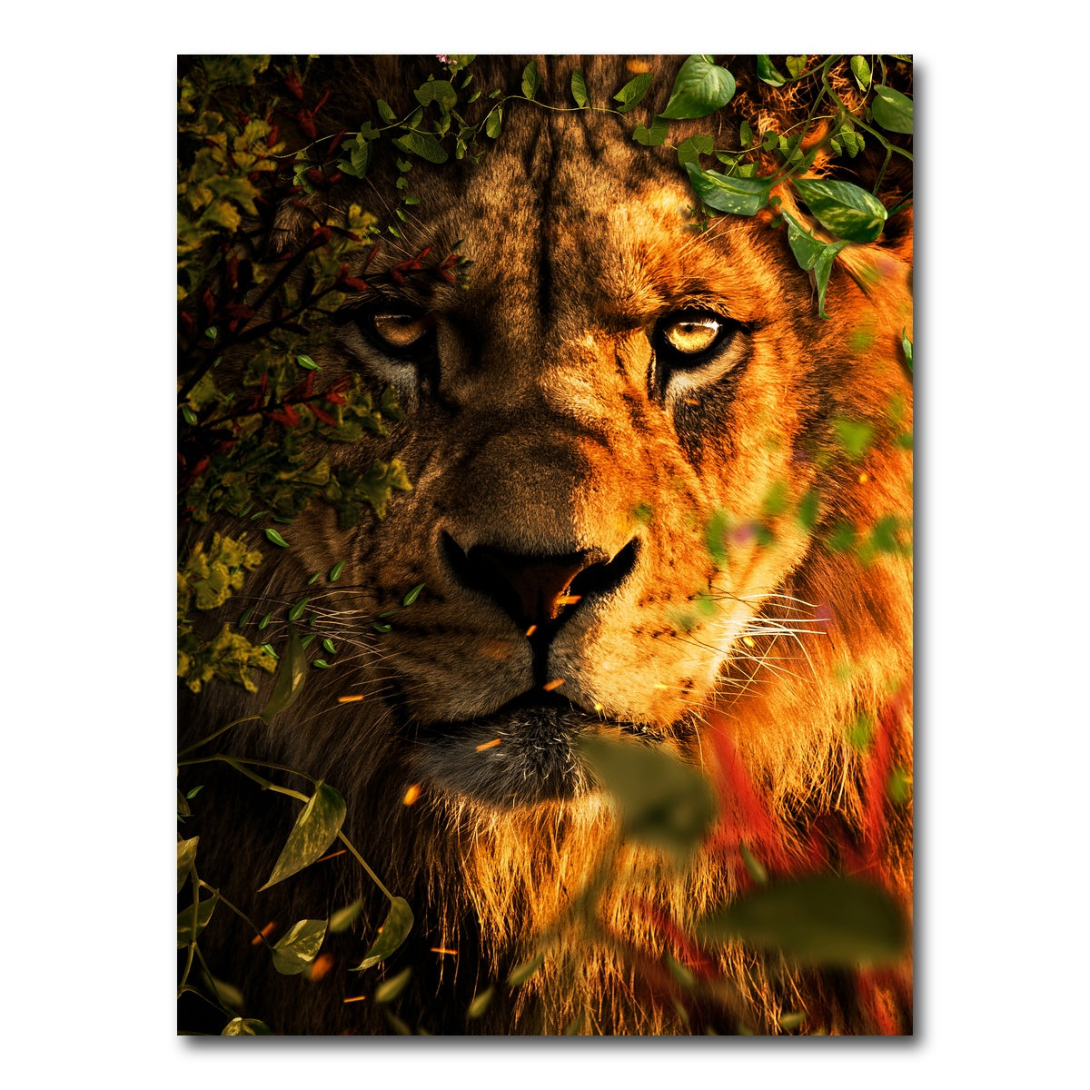 AUTO-MOCKUP WHITE | The Great King | 1 Piece | Gallery Wrap Canvas | group=3x4