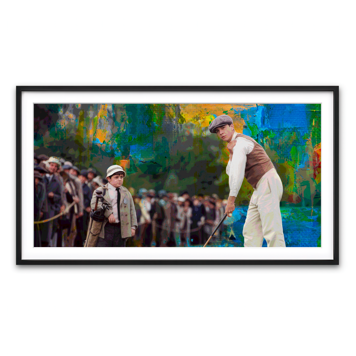 Framed Print 2x1 Black