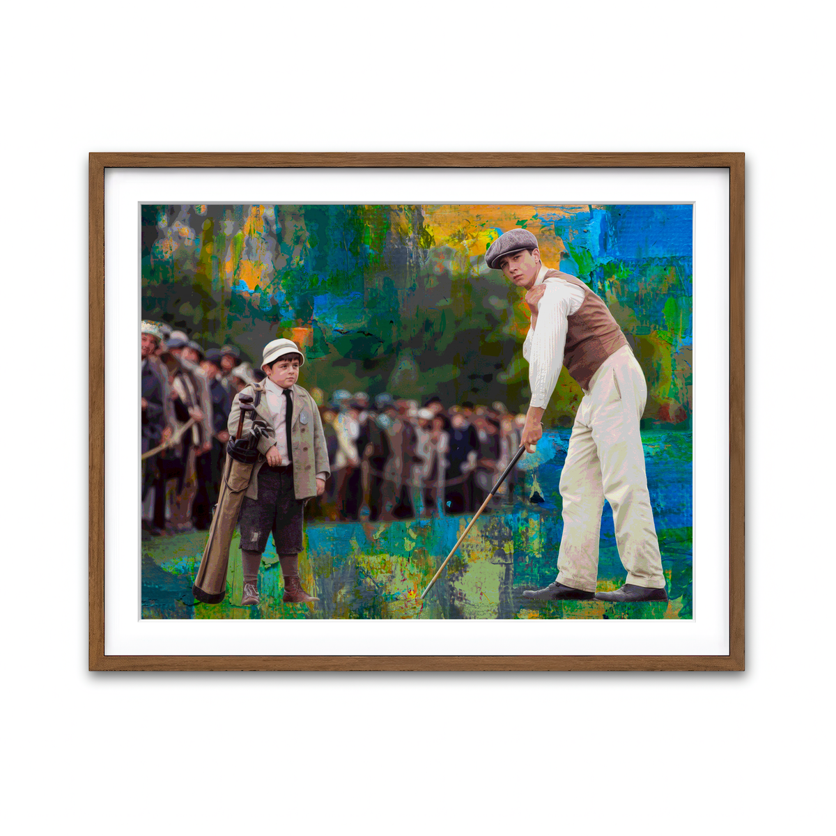 Framed Print 4x3 Walnut