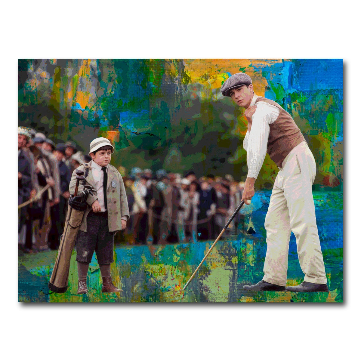 AUTO-MOCKUP WHITE | The Greatest Game - Francis Ouimet | 1 Piece | Gallery Wrap Canvas | group=4x3
