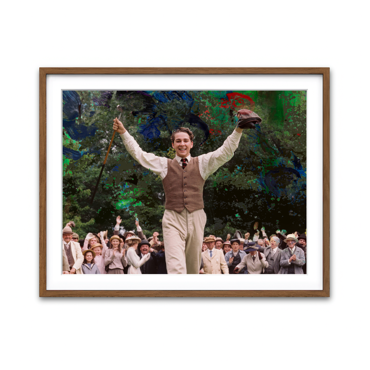 Framed Print 4x3 Walnut