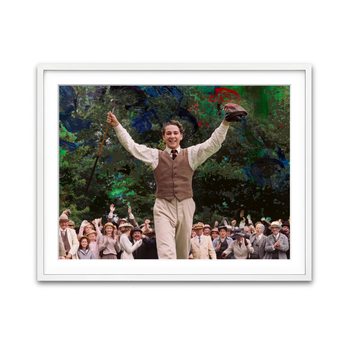 Framed Print 4x3 White