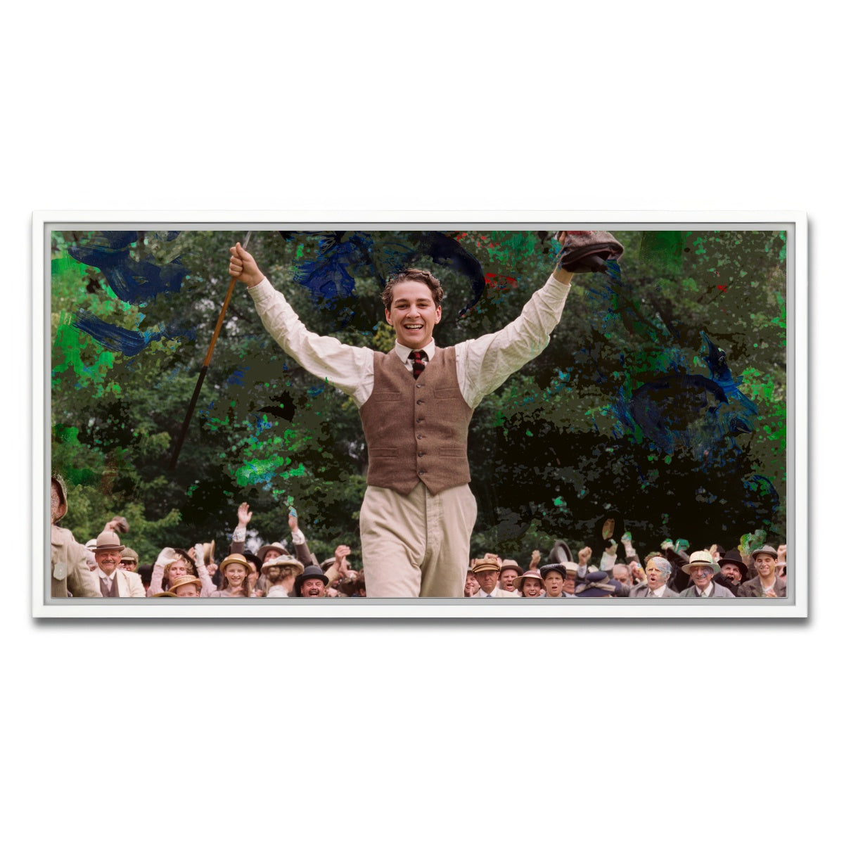 AUTO-MOCKUP WHITE | The Greatest Game Ever Played | 1 Piece | White Framed Canvas | group=2x1