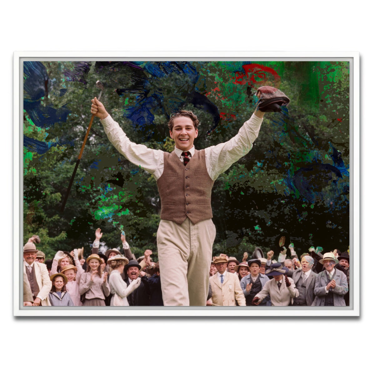 AUTO-MOCKUP WHITE | The Greatest Game Ever Played | 1 Piece | White Framed Canvas | group=4x3