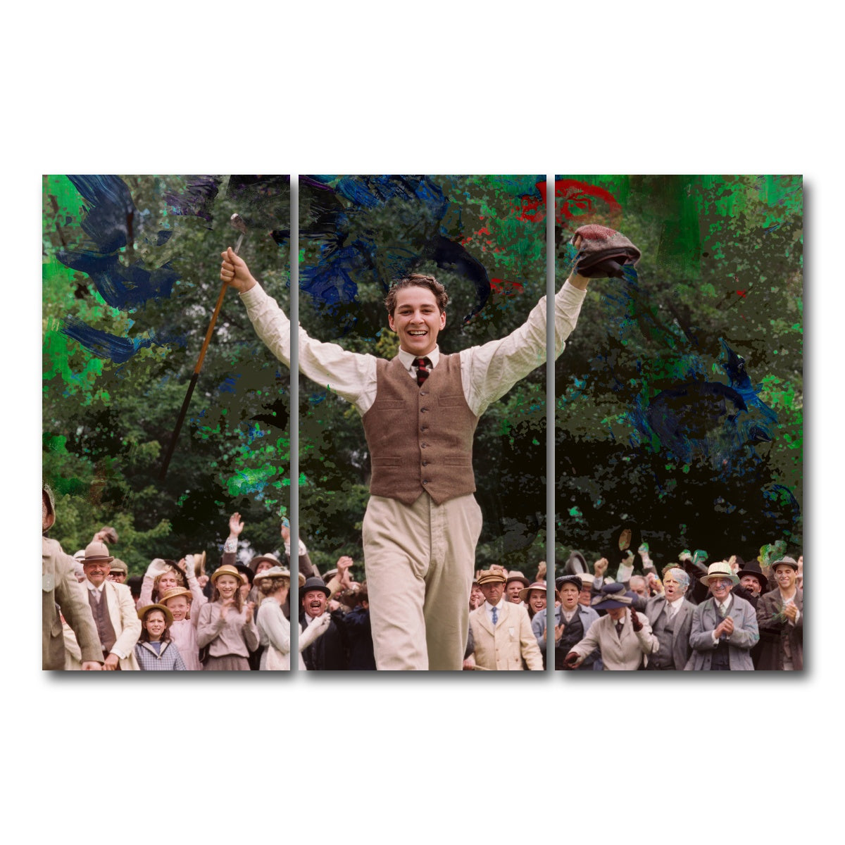 AUTO-MOCKUP WHITE | The Greatest Game Ever Played | 3 Piece | Gallery Wrap Canvas | group=12x24