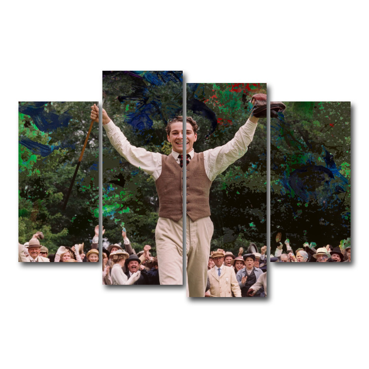 AUTO-MOCKUP WHITE | The Greatest Game Ever Played | 4 Piece | Gallery Wrap Canvas | group=4_short