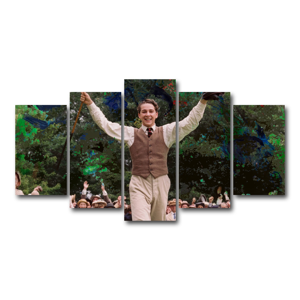 AUTO-MOCKUP WHITE | The Greatest Game Ever Played | 5 Piece | Gallery Wrap Canvas | group=5_normal