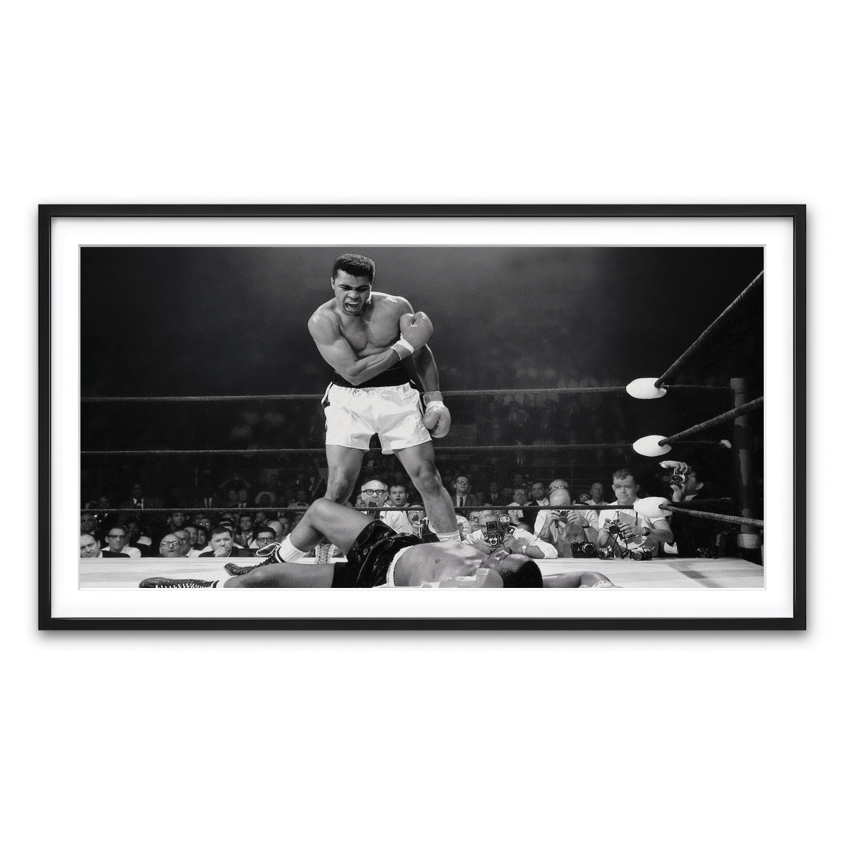 Framed Print 2x1 Black