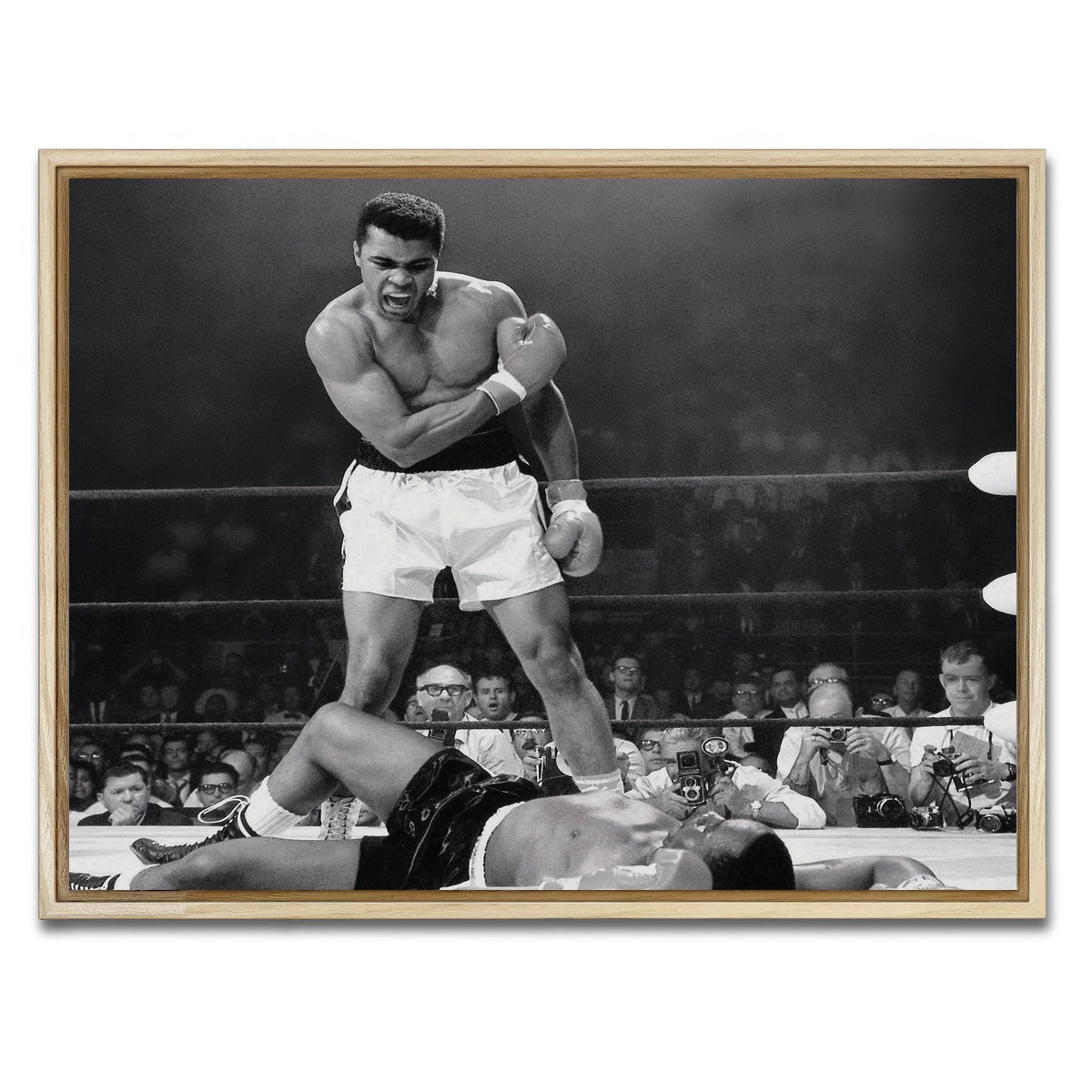 AUTO-MOCKUP WHITE | The Greatest | 1 Piece | Natural Framed Canvas | group=4x3