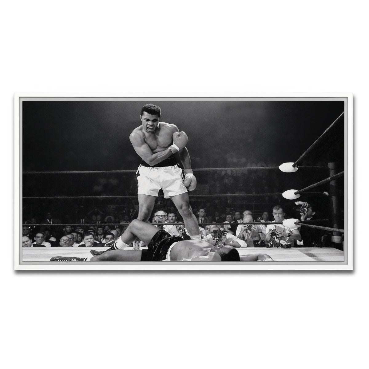AUTO-MOCKUP WHITE | The Greatest | 1 Piece | White Framed Canvas | group=2x1