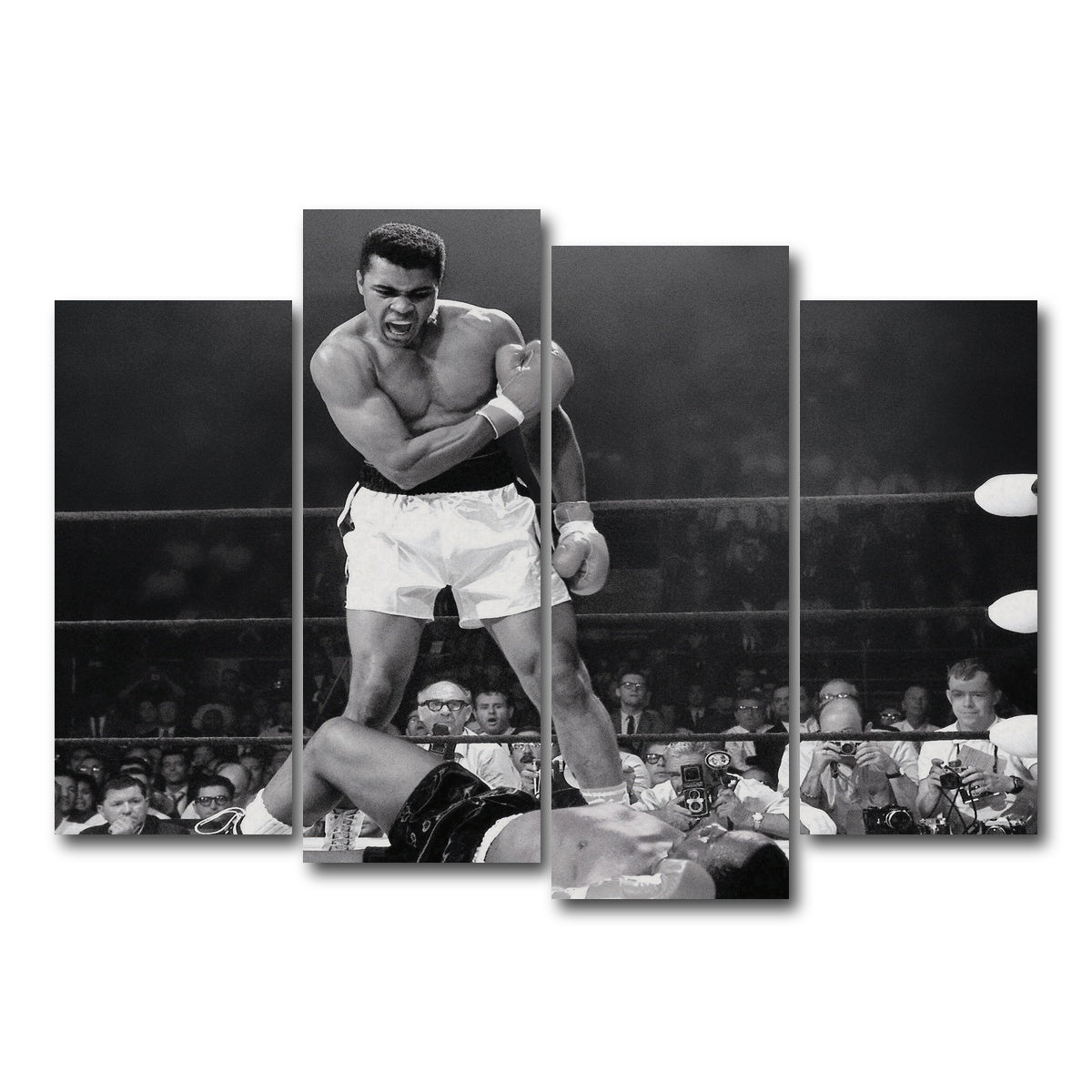 AUTO-MOCKUP WHITE | The Greatest | 4 Piece | Gallery Wrap Canvas | group=4_normal