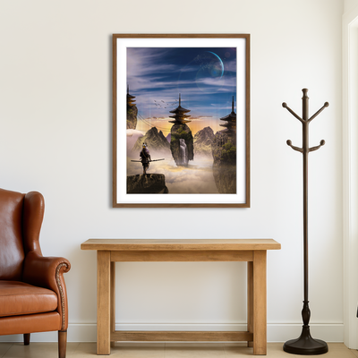 AUTO-MOCKUP ROOM | The Guardian Wall Art