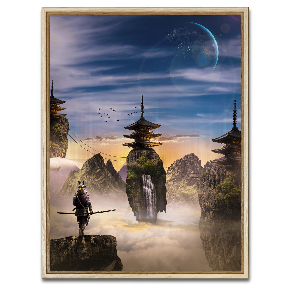 AUTO-MOCKUP WHITE | The Guardian | 1 Piece | Natural Framed Canvas | group=3x4