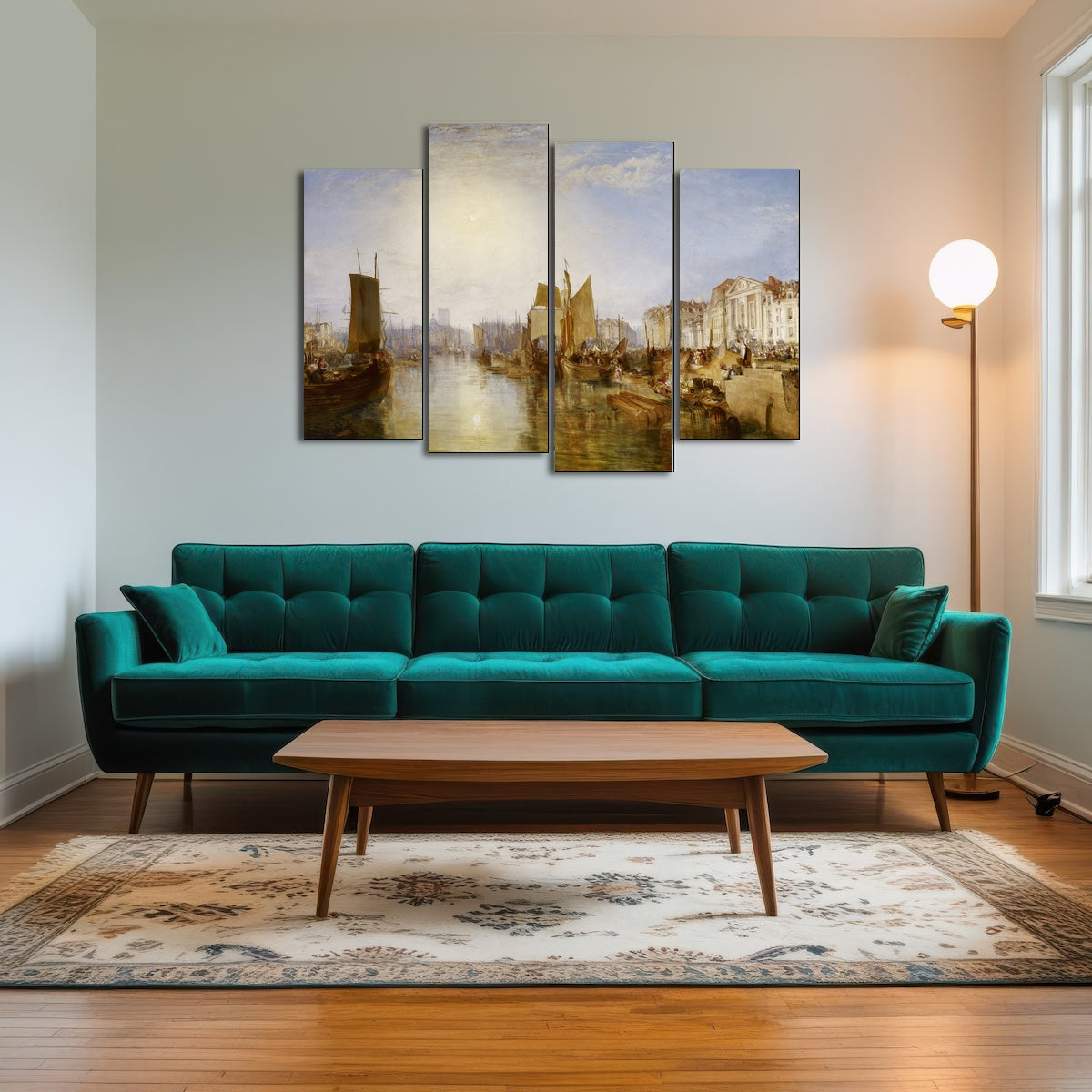 AUTO-MOCKUP ROOM | The Harbor of Dieppe