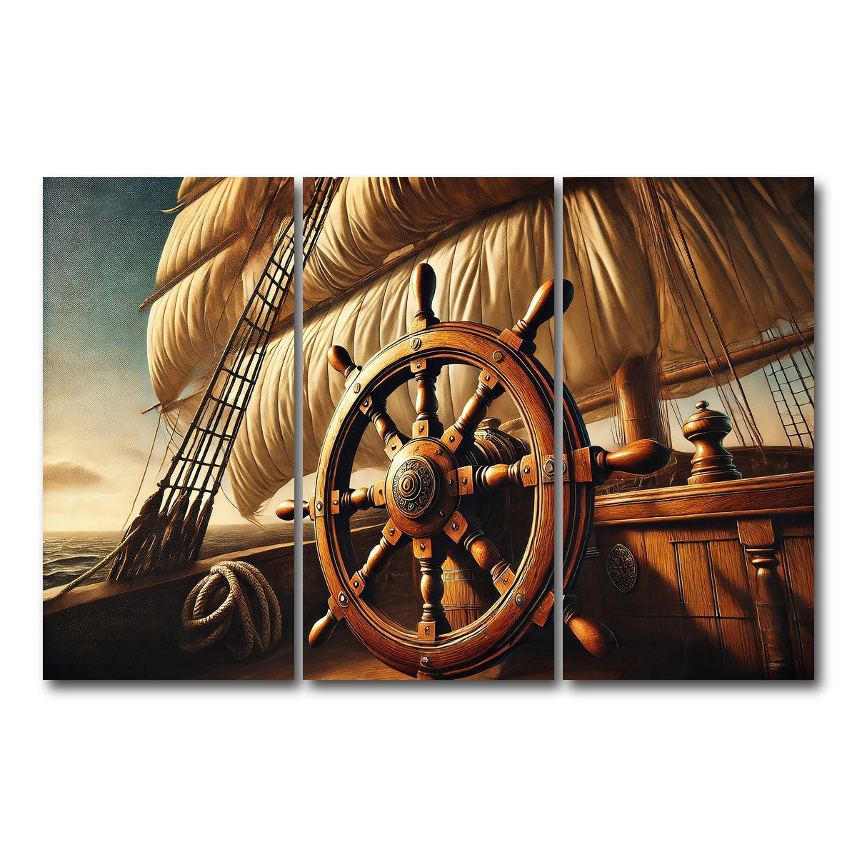 AUTO-MOCKUP WHITE | The Helm | 3 Piece | Gallery Wrap Canvas | group=12x24