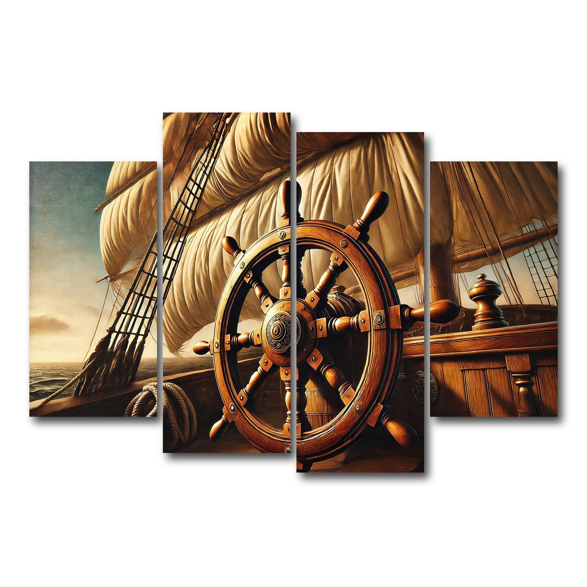 AUTO-MOCKUP WHITE | The Helm | 4 Piece | Gallery Wrap Canvas | group=4_short