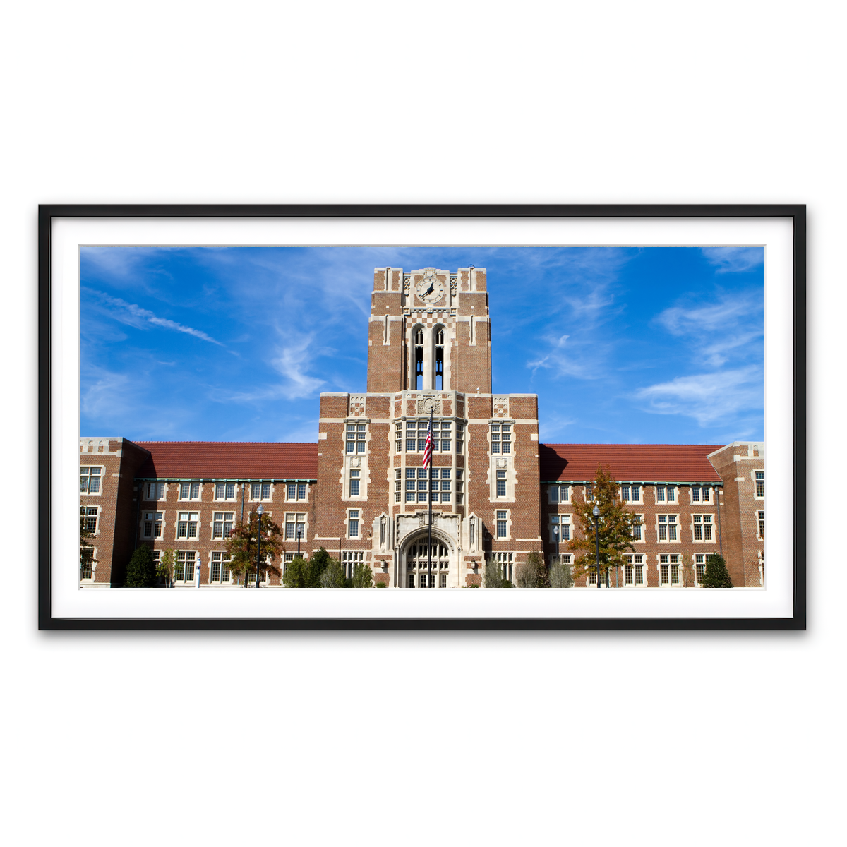 Framed Print 2x1 Black