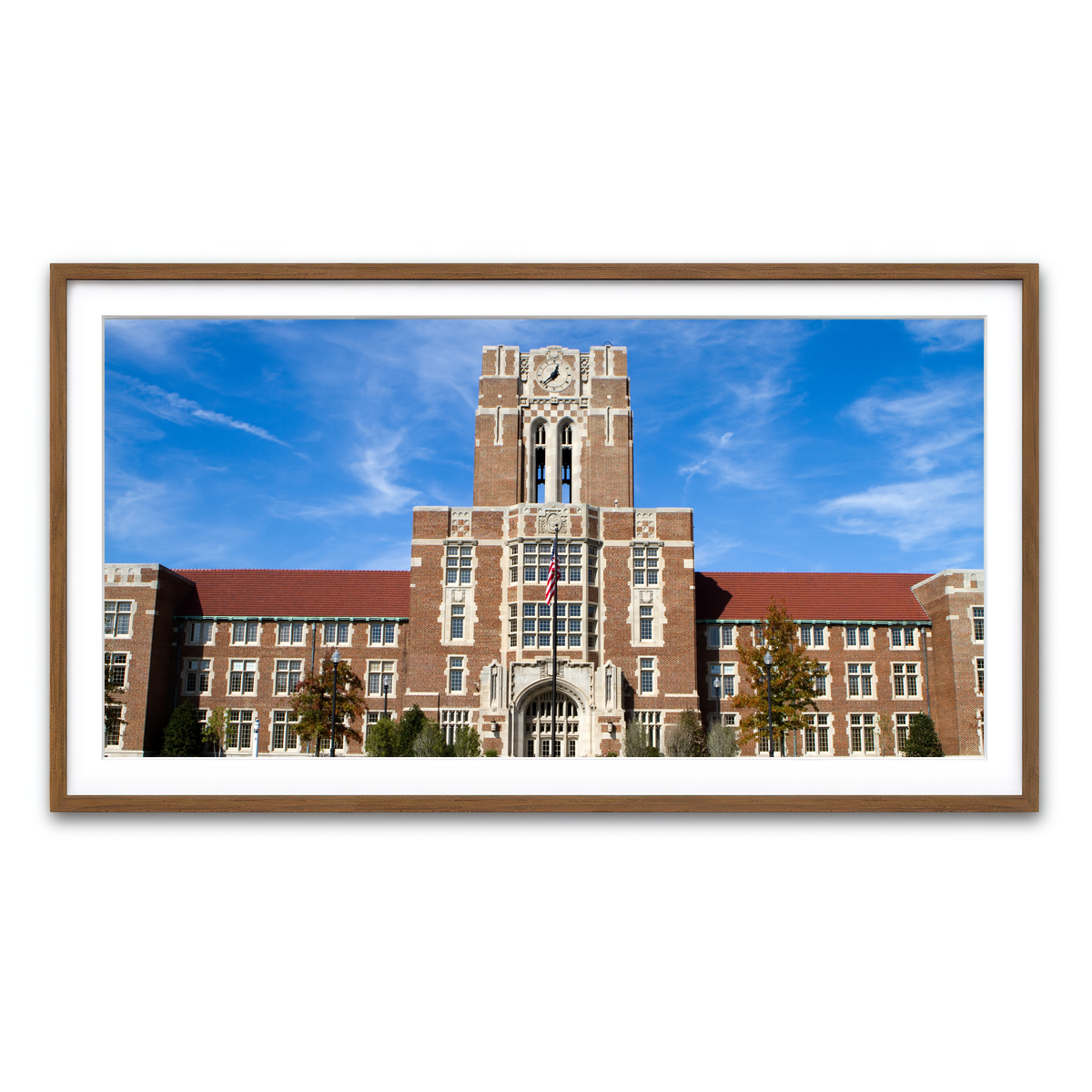 Framed Print 2x1 Walnut