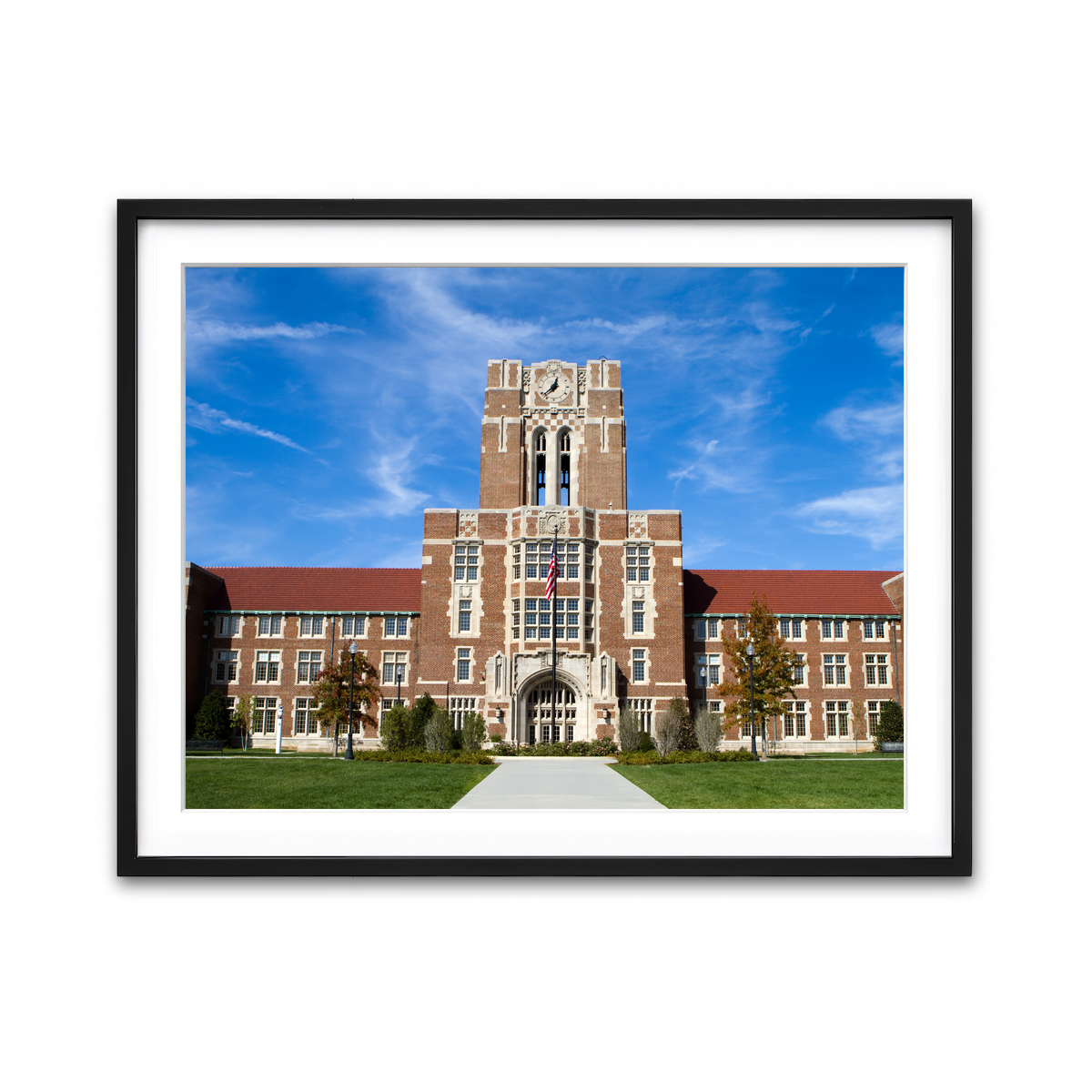 Framed Print 4x3 Black