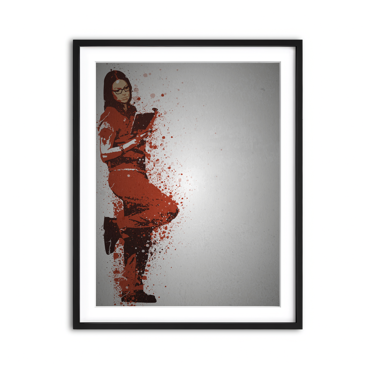 Framed Print 3x4 Black