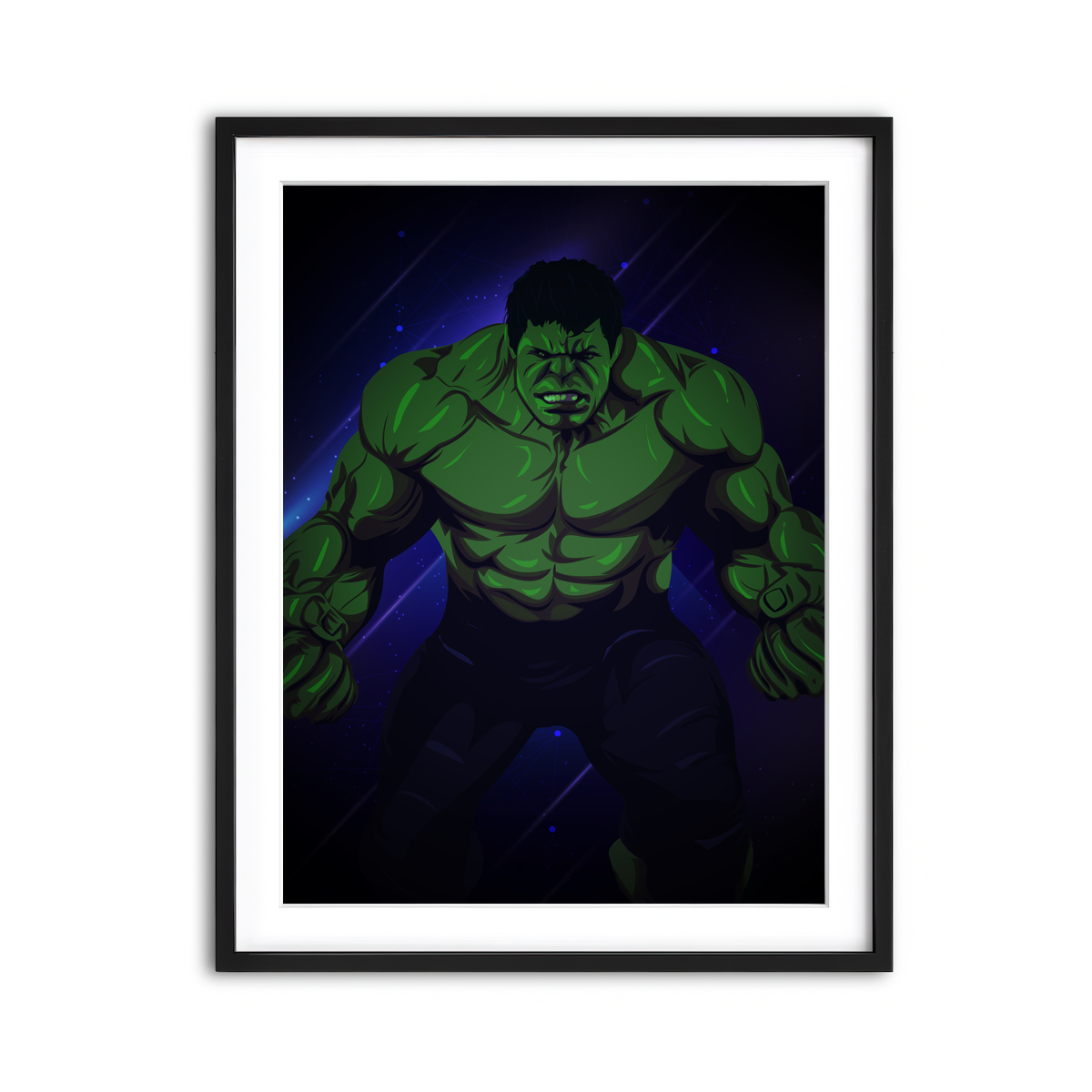 Framed Print 3x4 Black