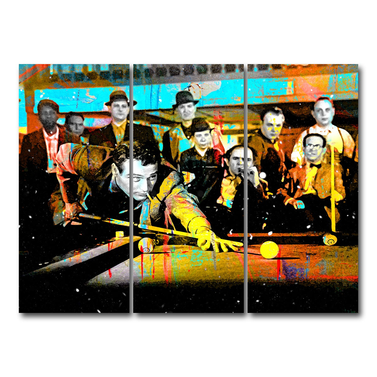 AUTO-MOCKUP WHITE | The Hustler | 3 Piece | Gallery Wrap Canvas | group=8x18