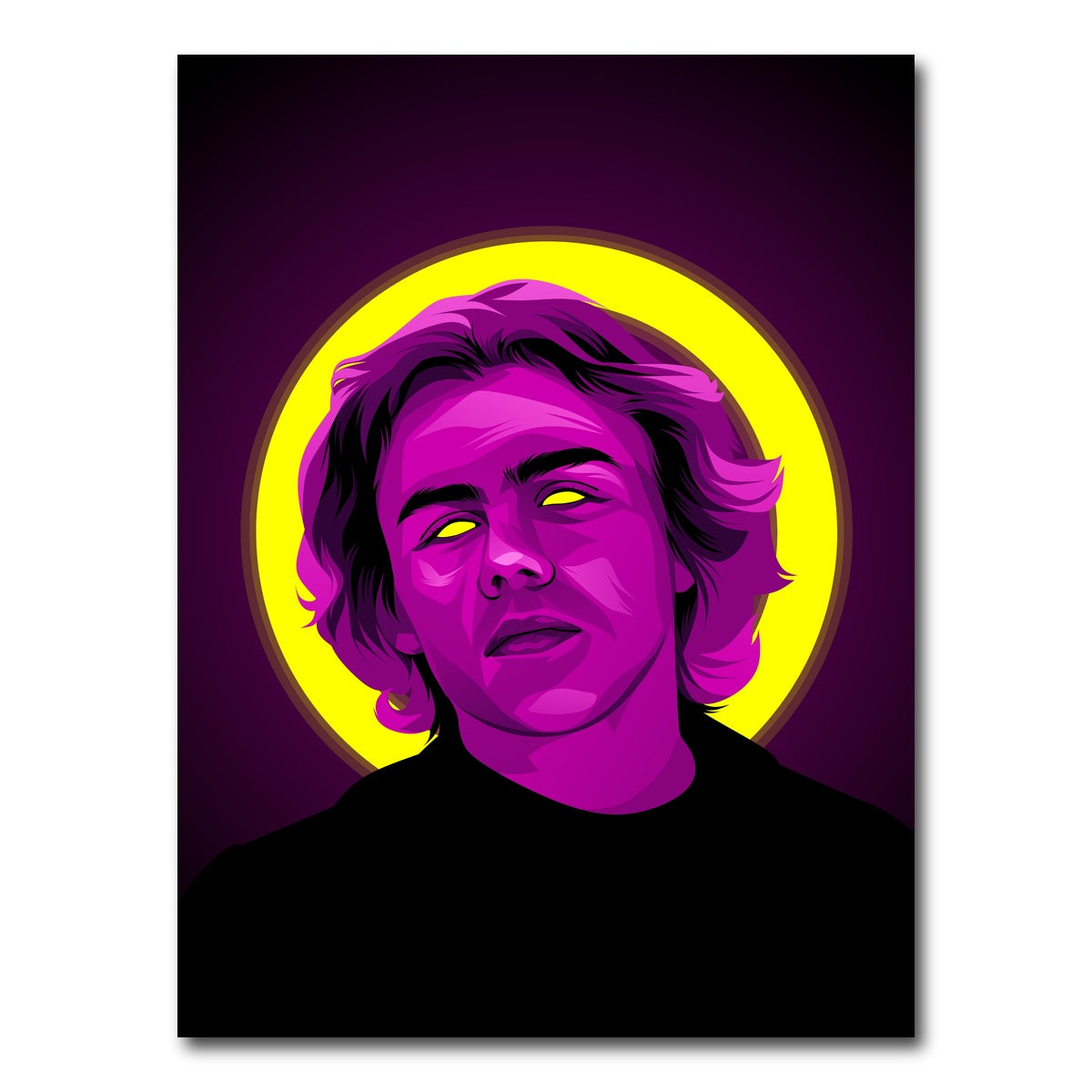 AUTO-MOCKUP WHITE | The Kid Laroi | 1 Piece | Gallery Wrap Canvas | group=3x4