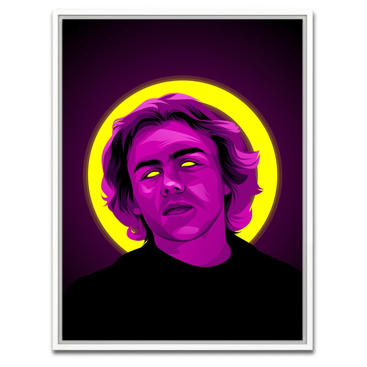 AUTO-MOCKUP WHITE | The Kid Laroi | 1 Piece | White Framed Canvas | group=3x4