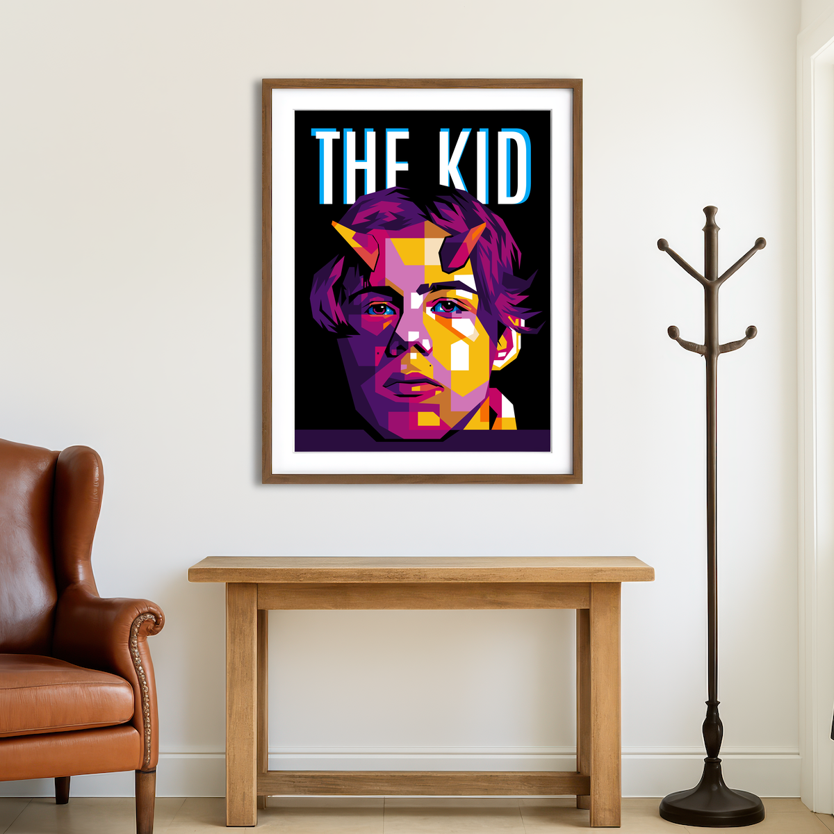 AUTO-MOCKUP ROOM | The Kid Wall Art