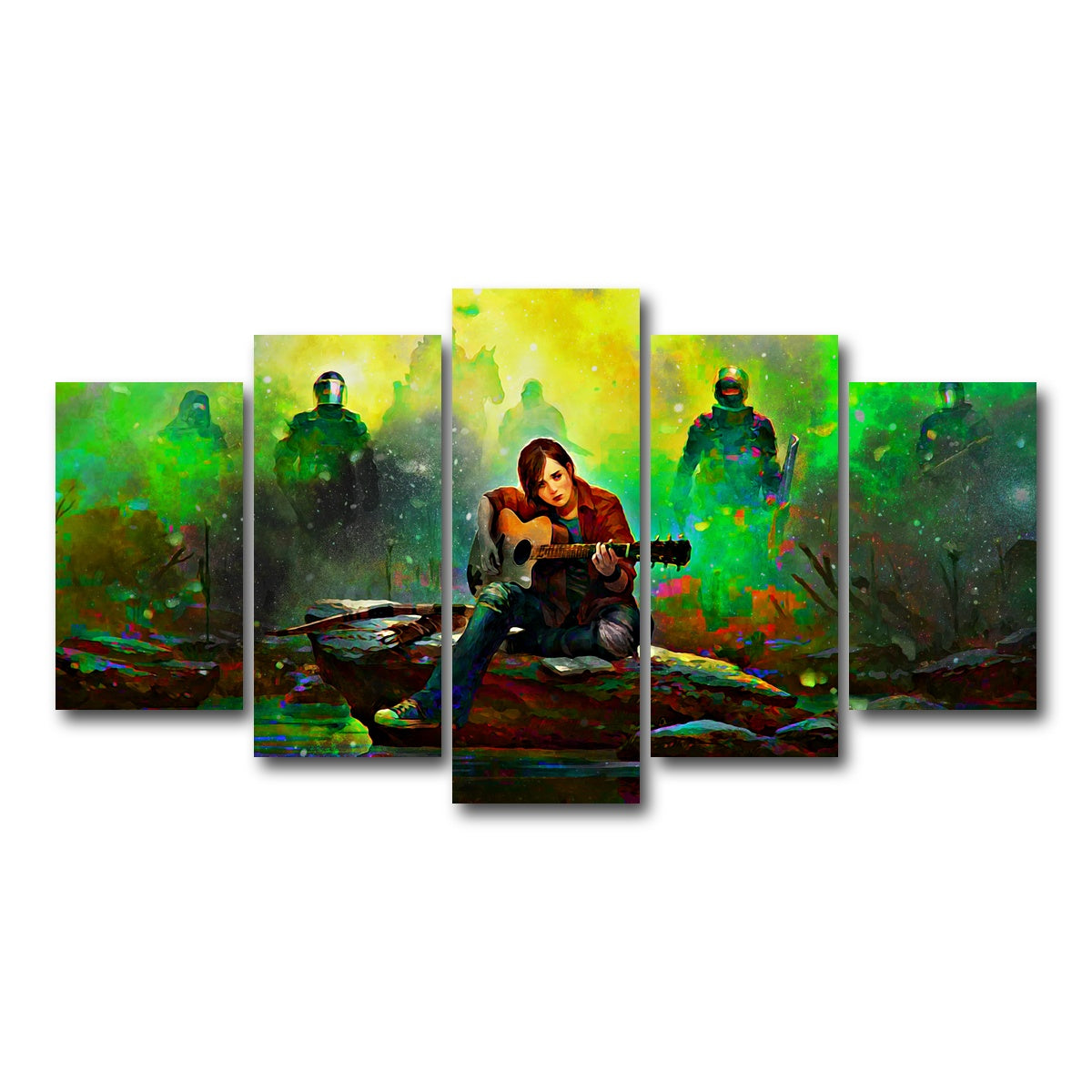 AUTO-MOCKUP WHITE | The Last Of Us | 5 Piece | Gallery Wrap Canvas | group=5_normal