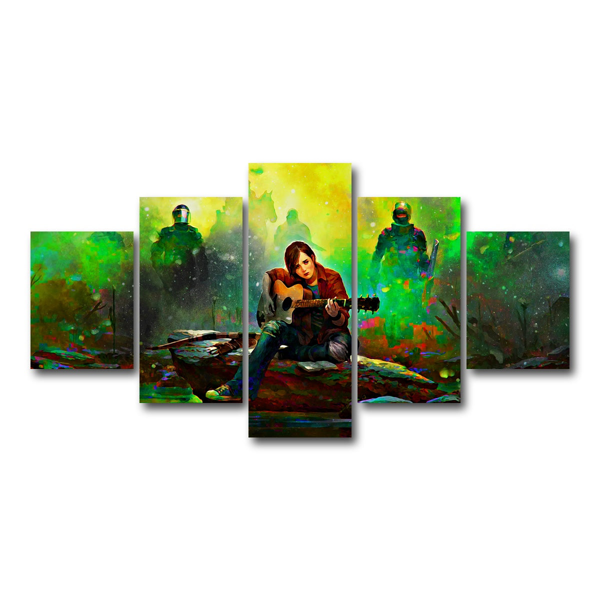 AUTO-MOCKUP WHITE | The Last Of Us | 5 Piece | Gallery Wrap Canvas | group=5_short