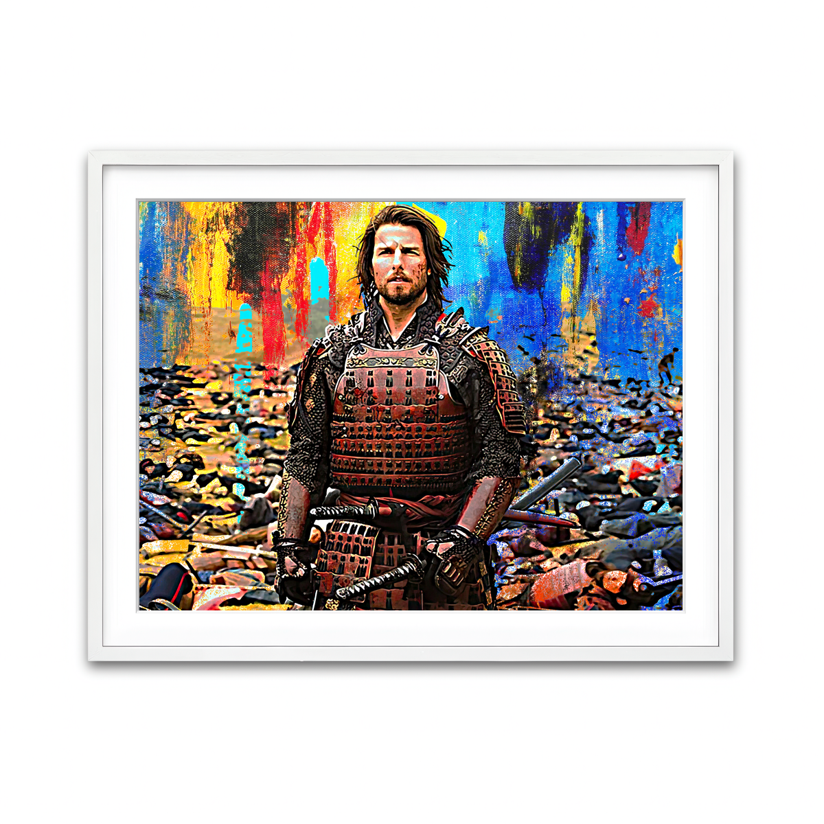 Framed Print 4x3 White