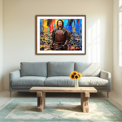 AUTO-MOCKUP ROOM | The Last Samurai Wall Art