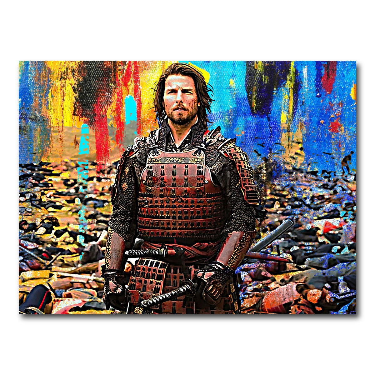AUTO-MOCKUP WHITE | The Last Samurai | 1 Piece | Gallery Wrap Canvas | group=4x3