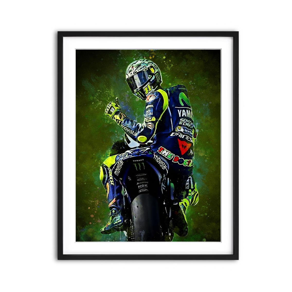 Framed Print 3x4 Black