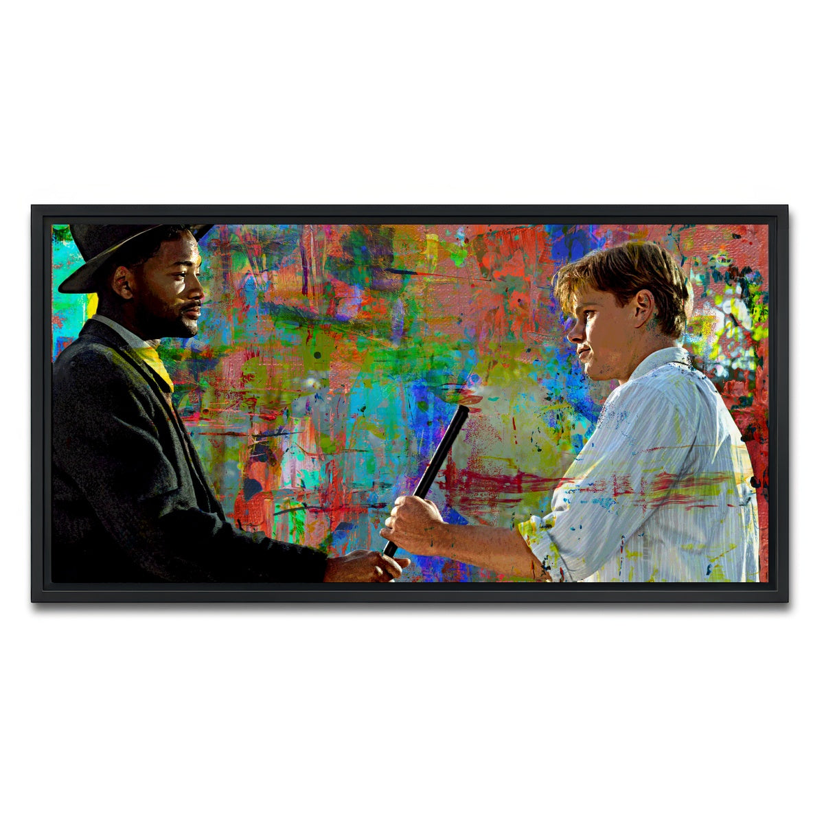 AUTO-MOCKUP WHITE | The Legend of Bagger Vance | 1 Piece | Black Framed Canvas | group=2x1